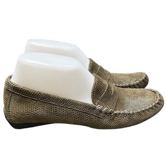 Vaneli Suede Leather Penny Loafer Driving Shoes Size 7B - Picture 3 of 12